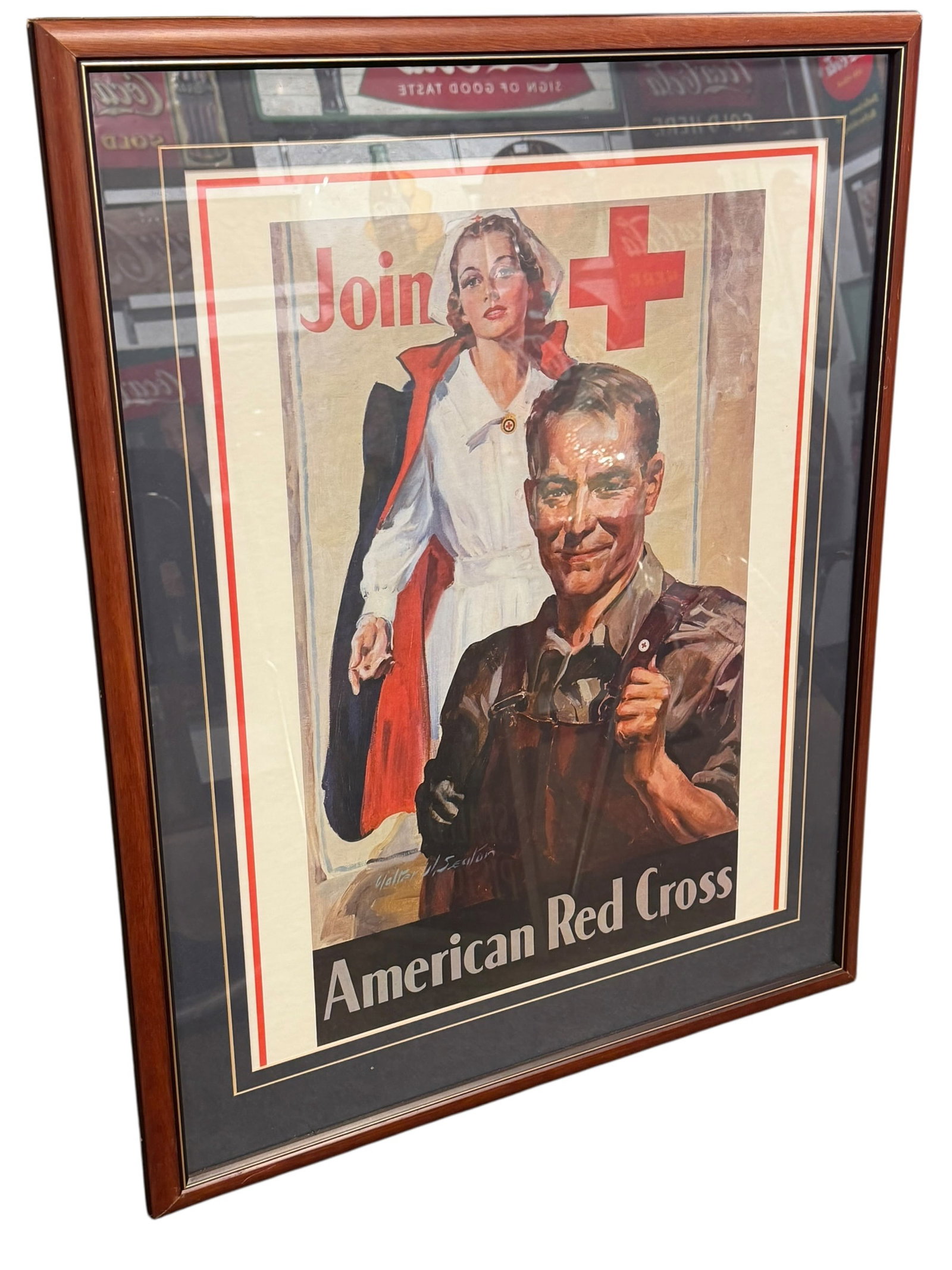 American Red Cross Advertising Poster (1 of 3)