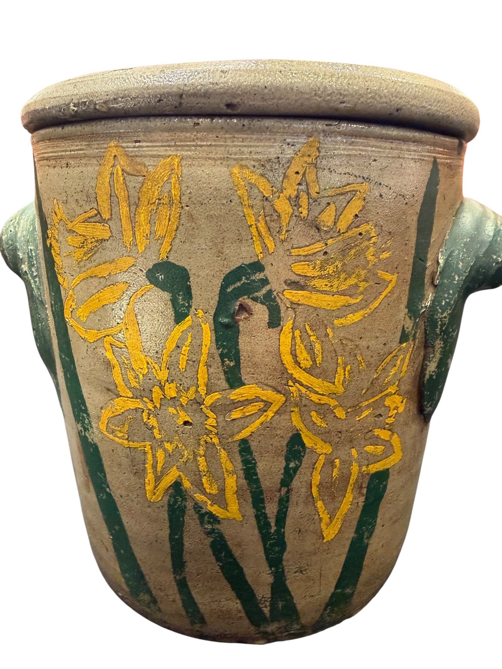 Stoneware Lidded Storage Jar - 3