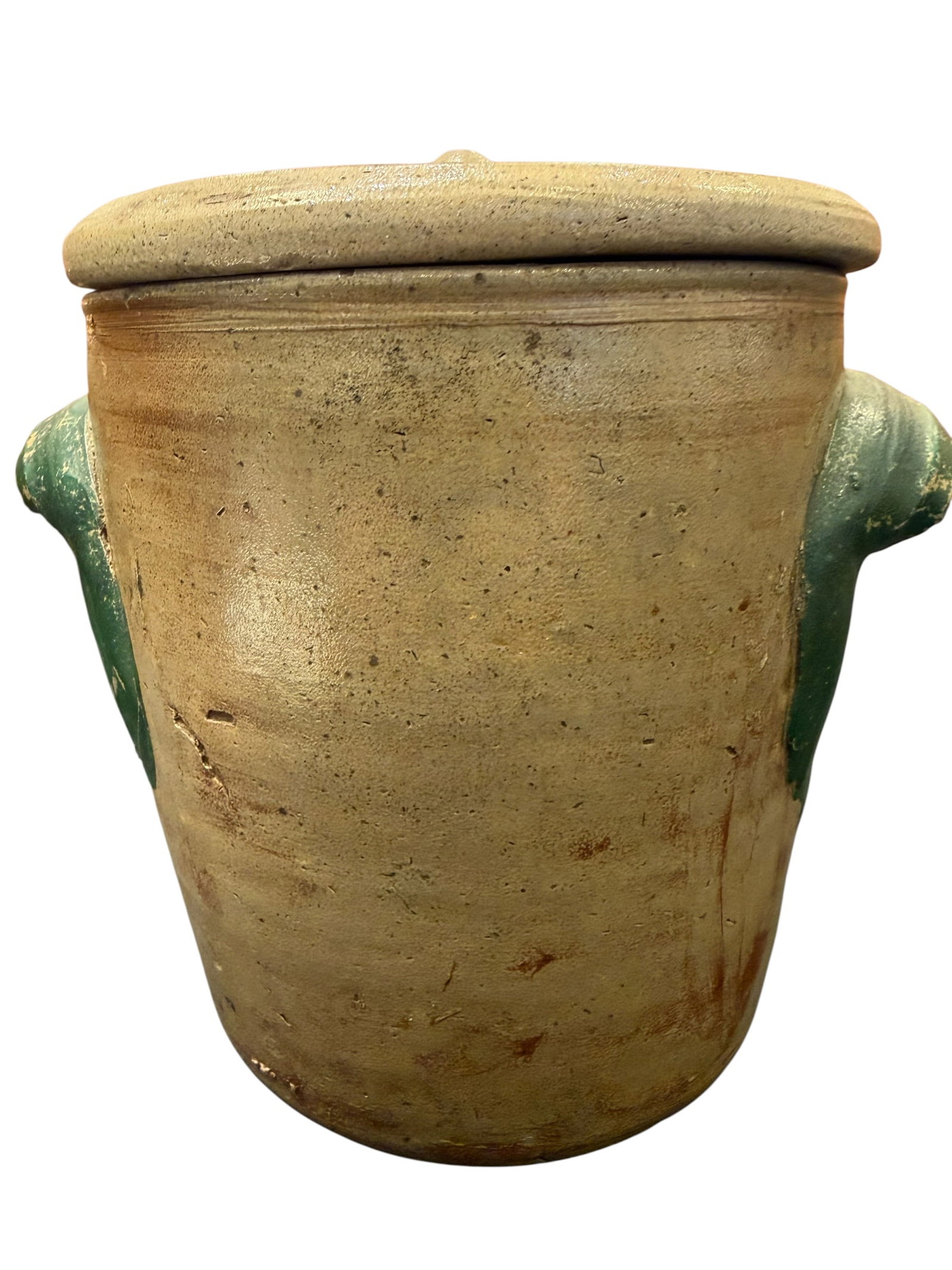Stoneware Lidded Storage Jar - 4