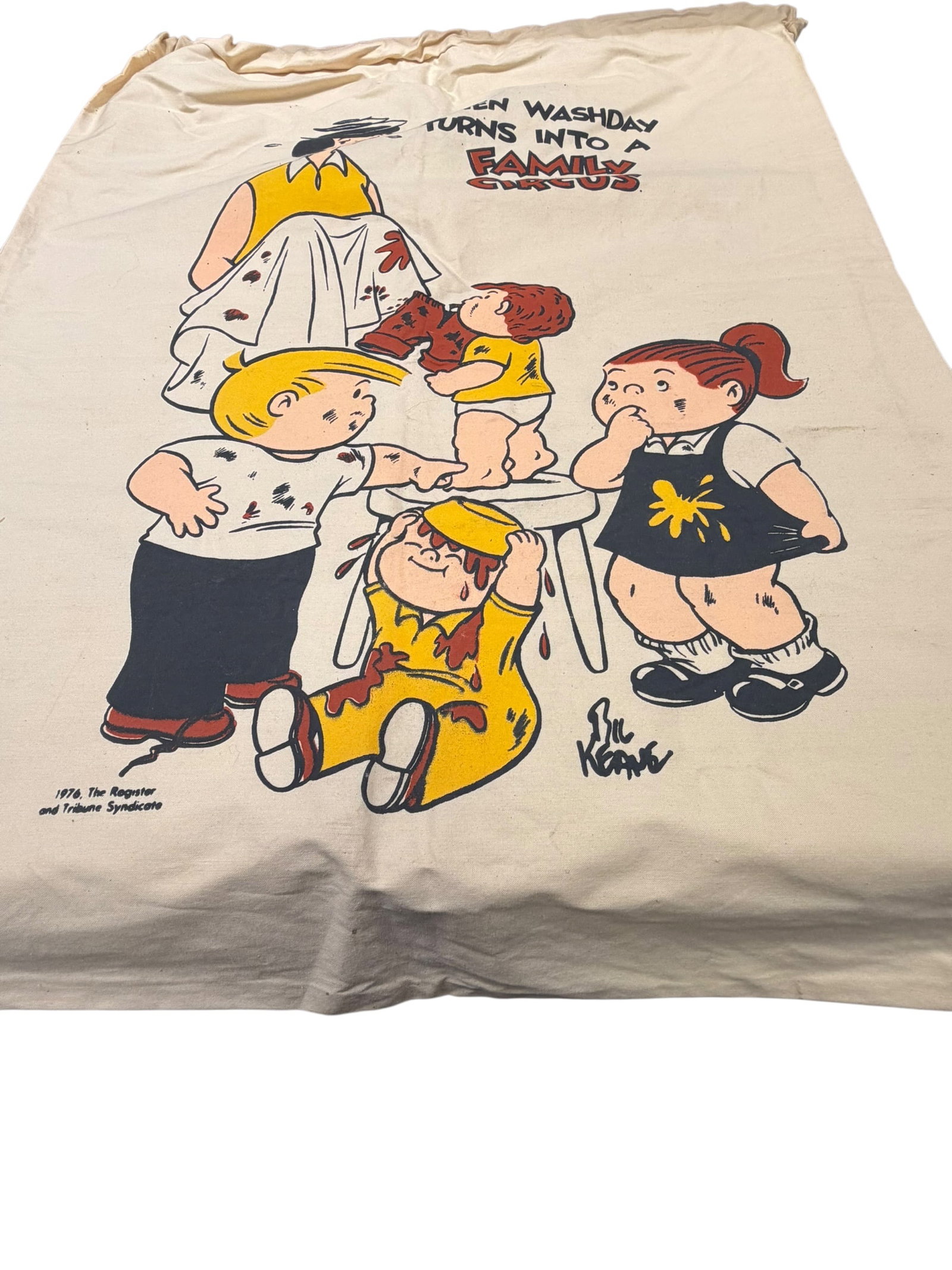 1976 canvas laundry bag - 5