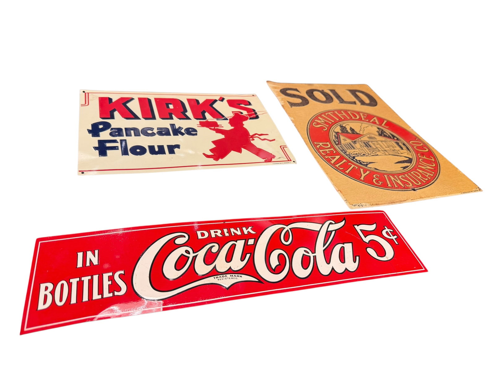 Kirk’s, Coca Cola, Smithdeal Advertising Signs (1 of 5)