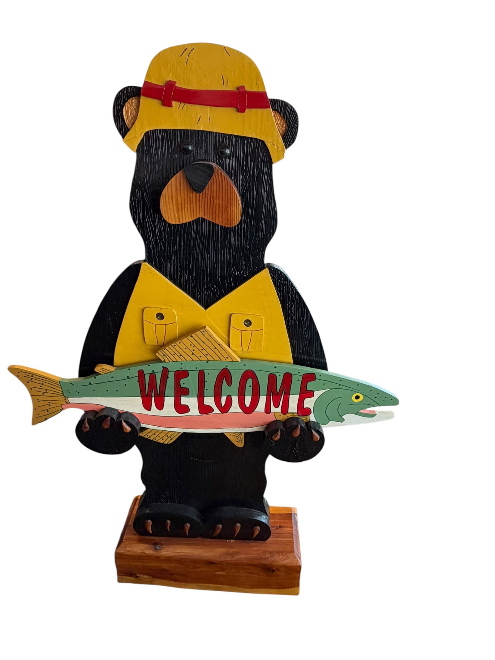 Hand Carved Bear - 2