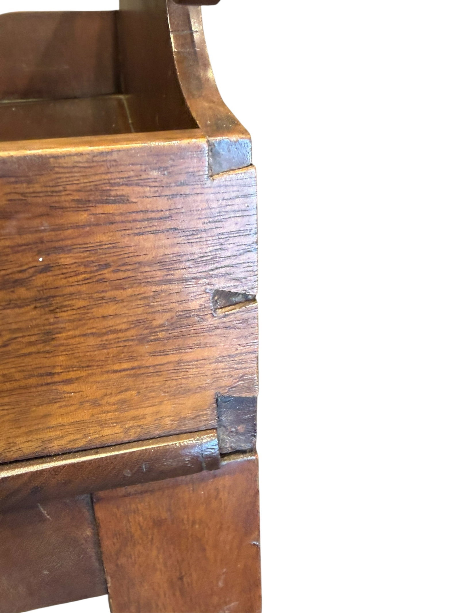 Walnut 1 Drawer Stand - 6