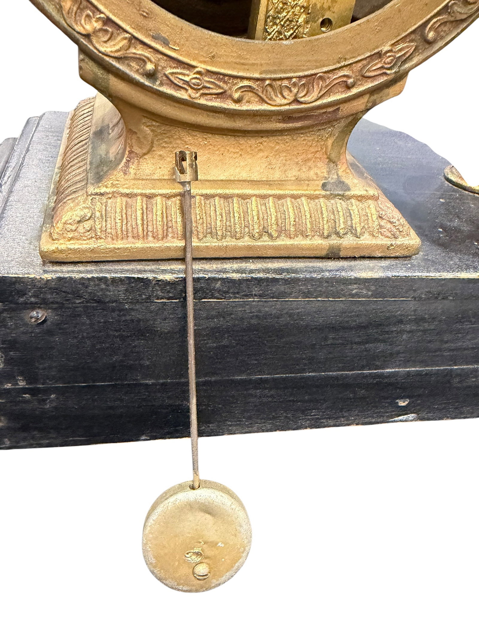 Brass/Bronze Mantle Clock - 8
