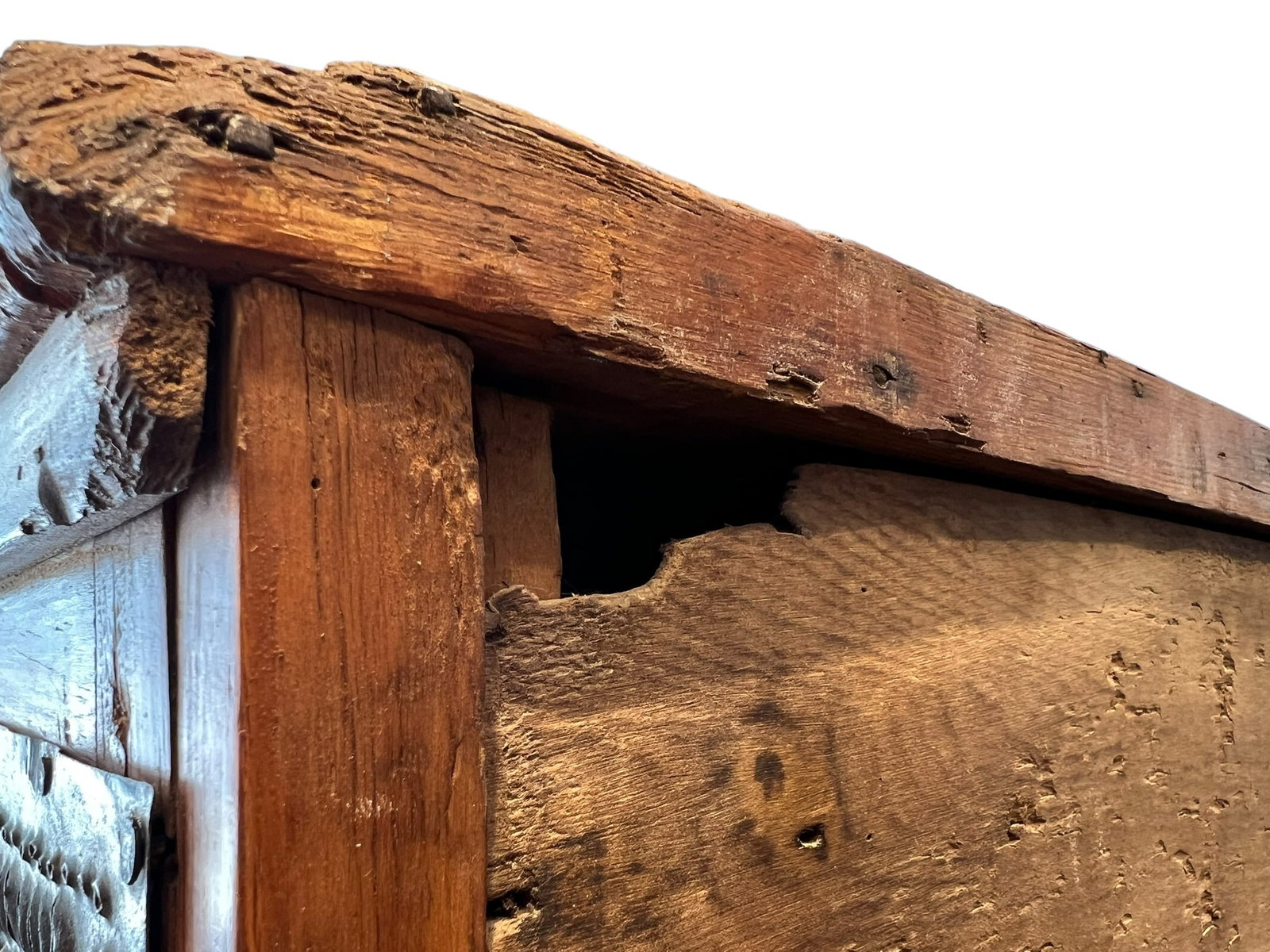 Primitive Pine/Poplar Pie Safe - 10