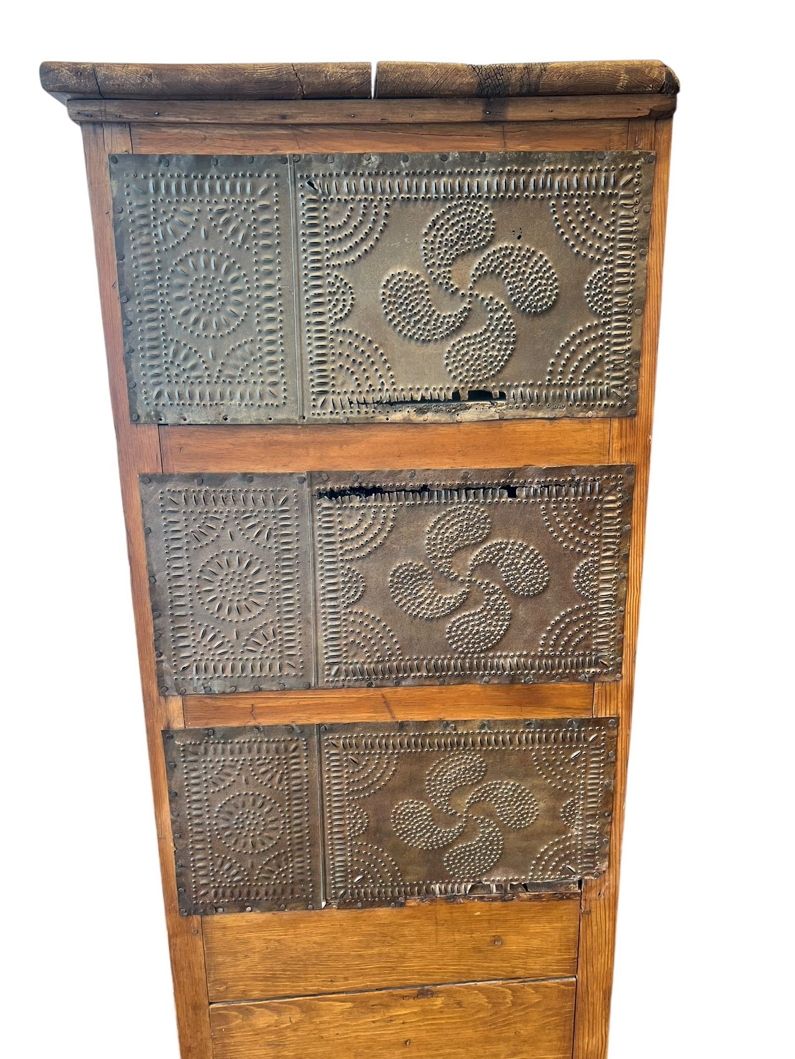 Primitive Pine/Poplar Pie Safe - 2