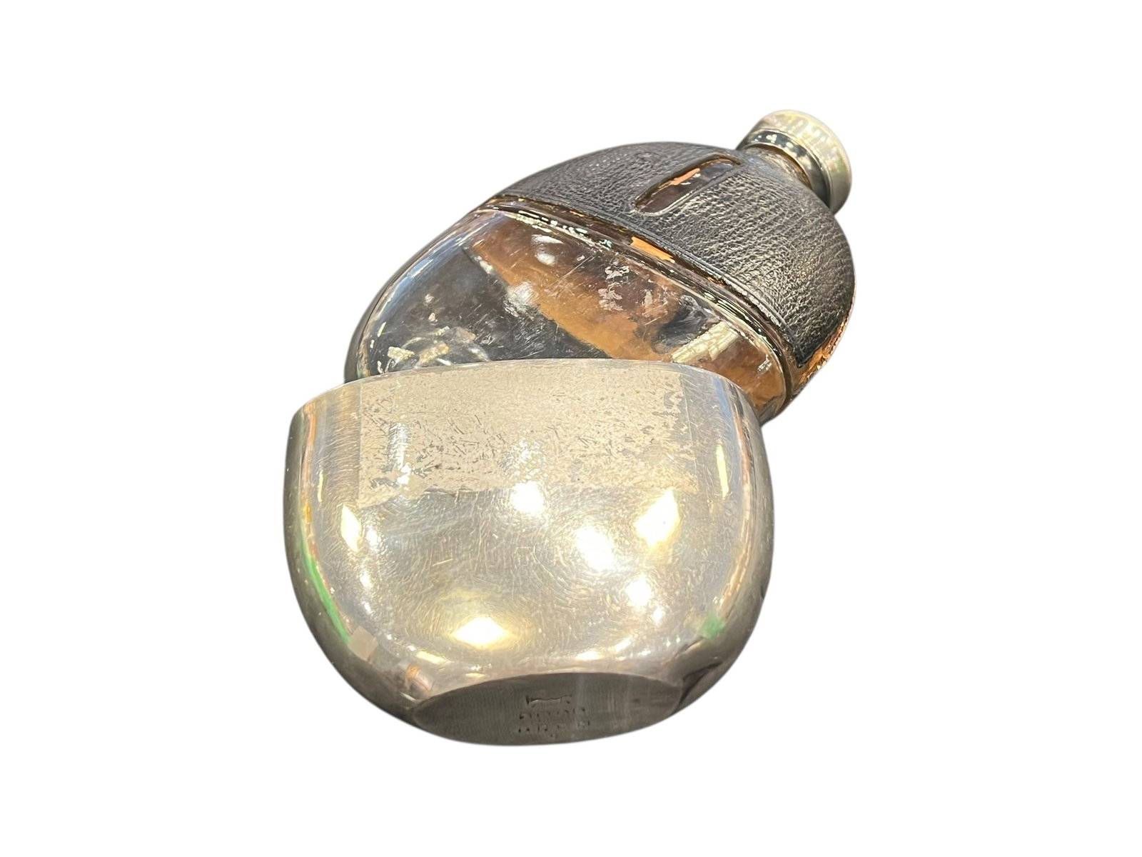 Leather Bound Flask - 4