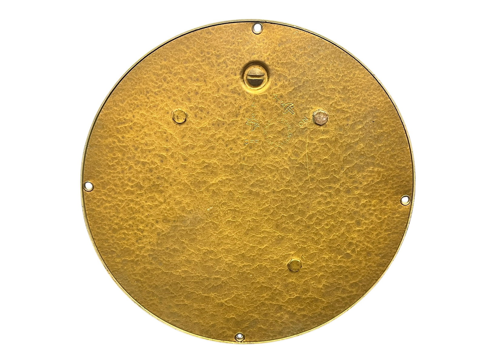 Brass Clock - 7