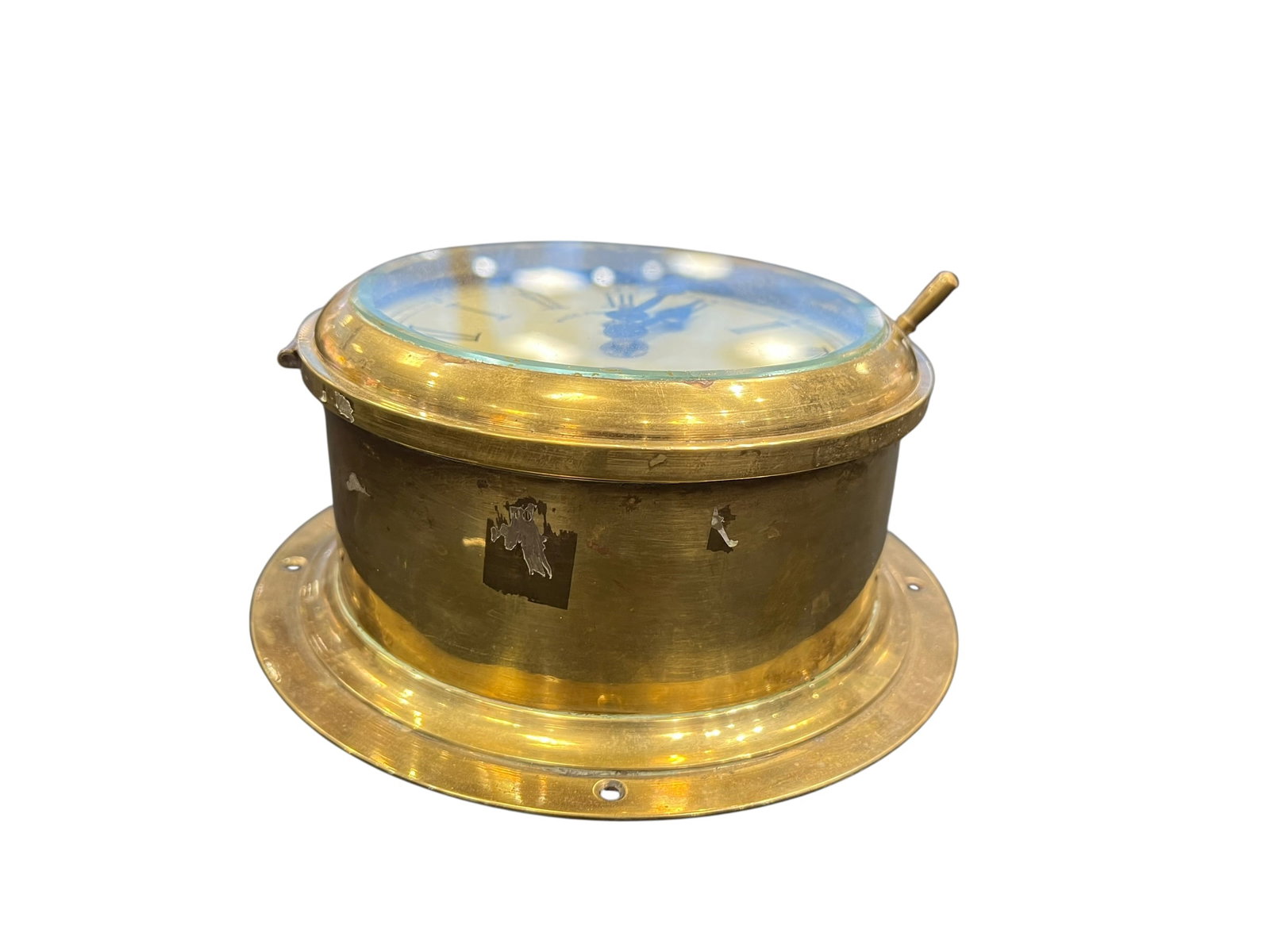 Brass/Metal Clock - 4