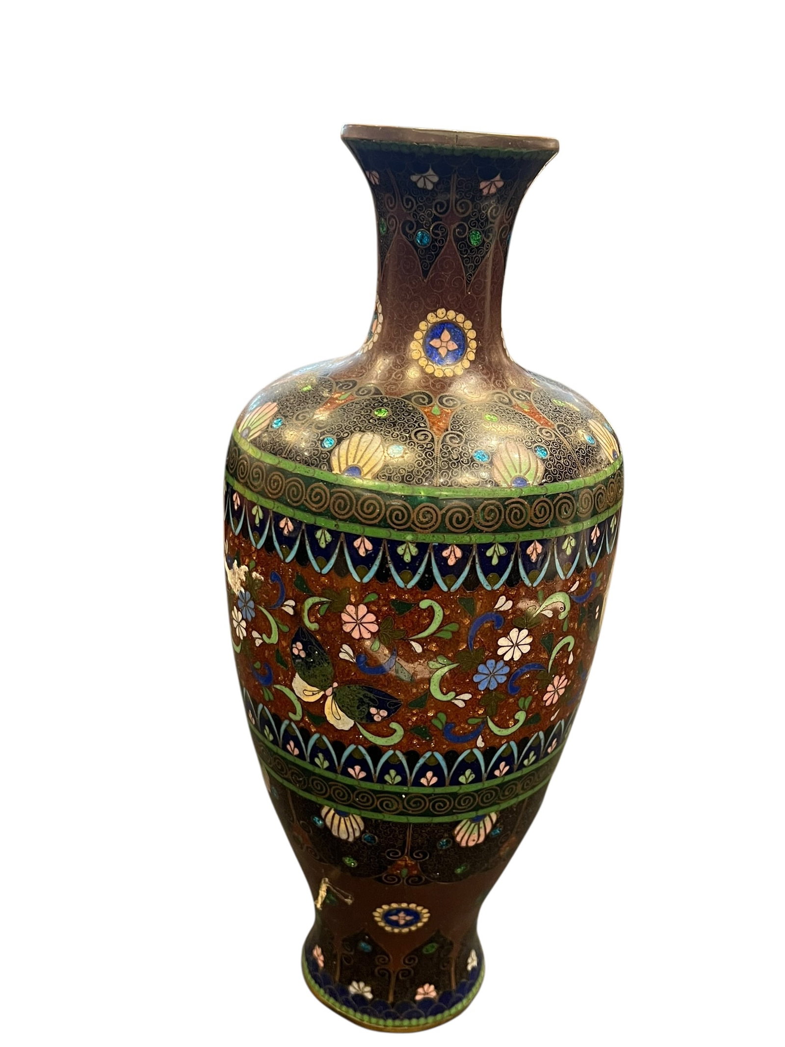 Cloisonne Vase - 2