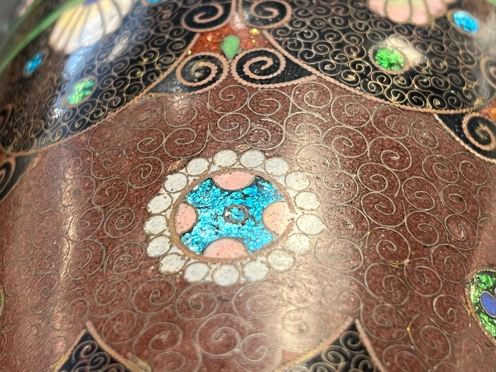 Cloisonne Vase - 8