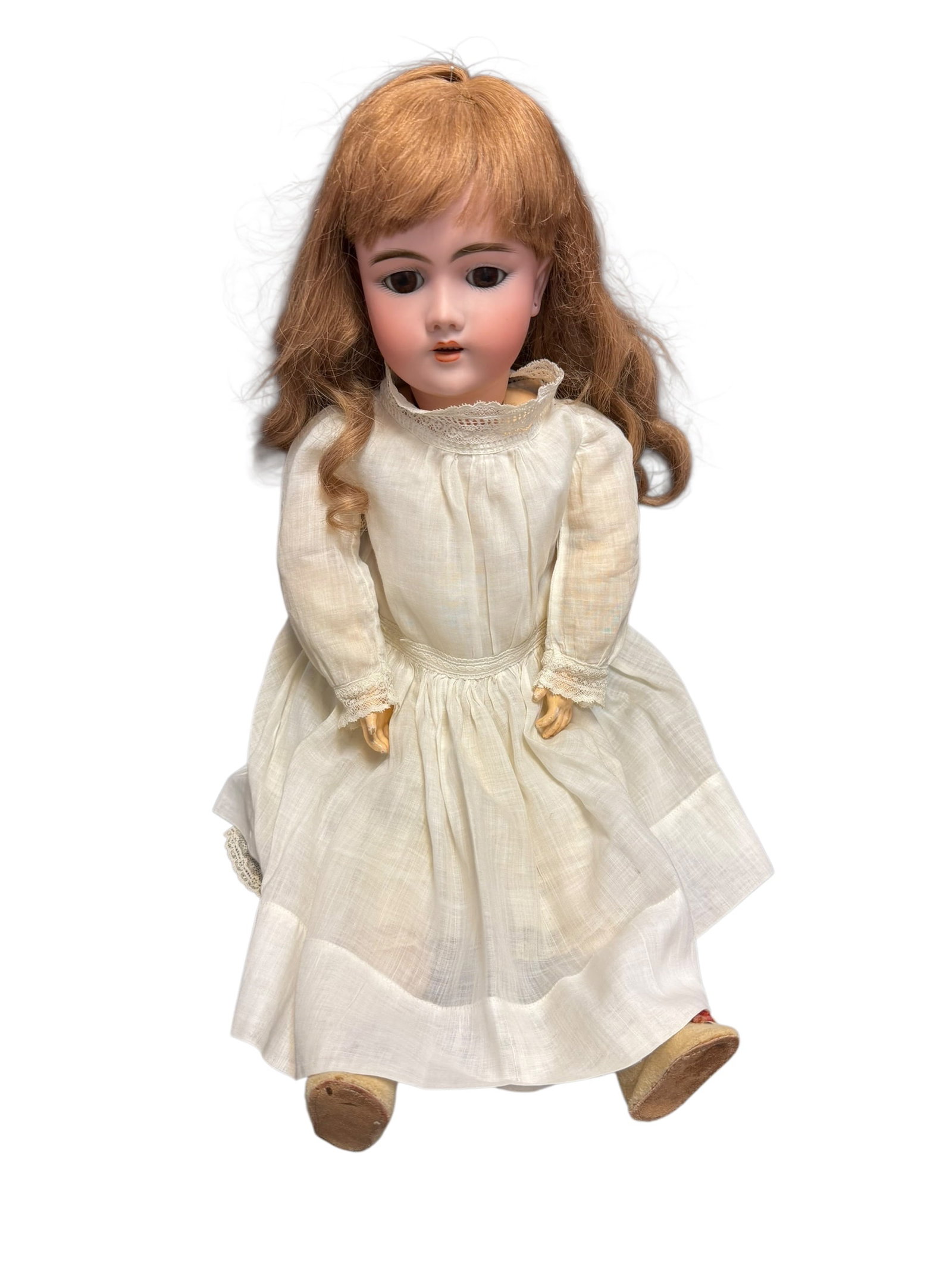 Germany DEP Handwerck Porcelain or Bisque Head Doll (1 of 8)