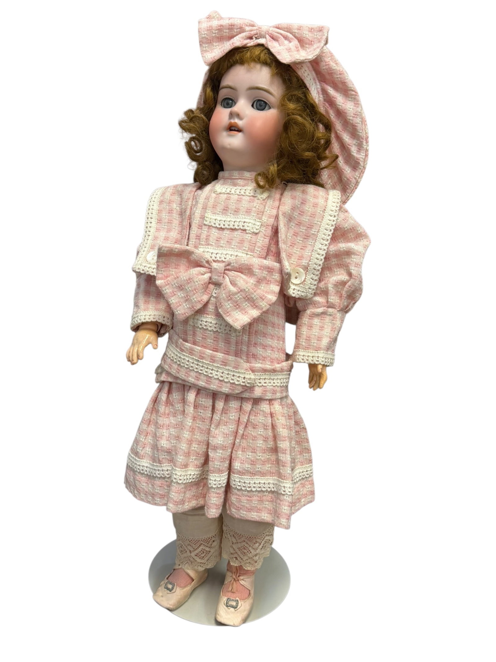 German Handwerck Bisque Socket Head Doll - 2