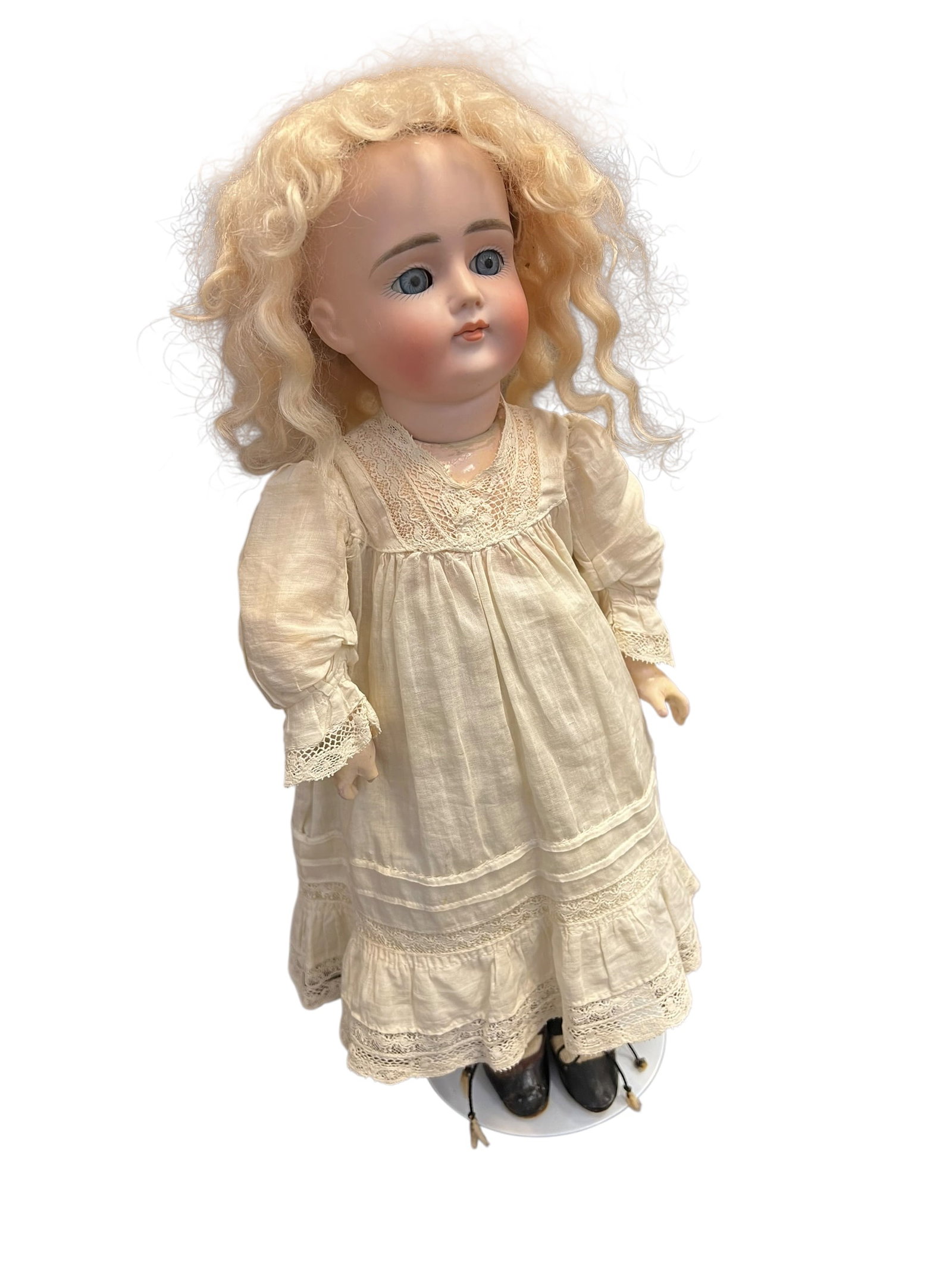 Antique Bisque Head Doll - 2