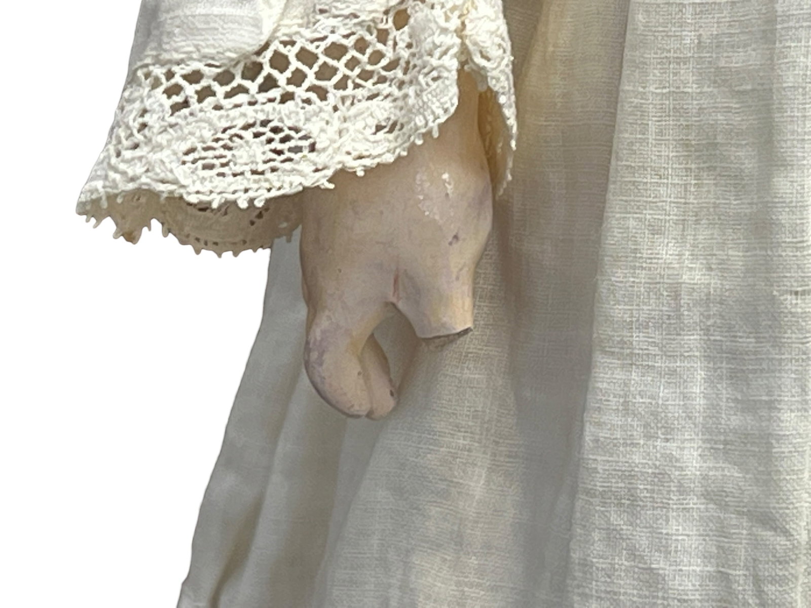 Antique Bisque Head Doll - 4
