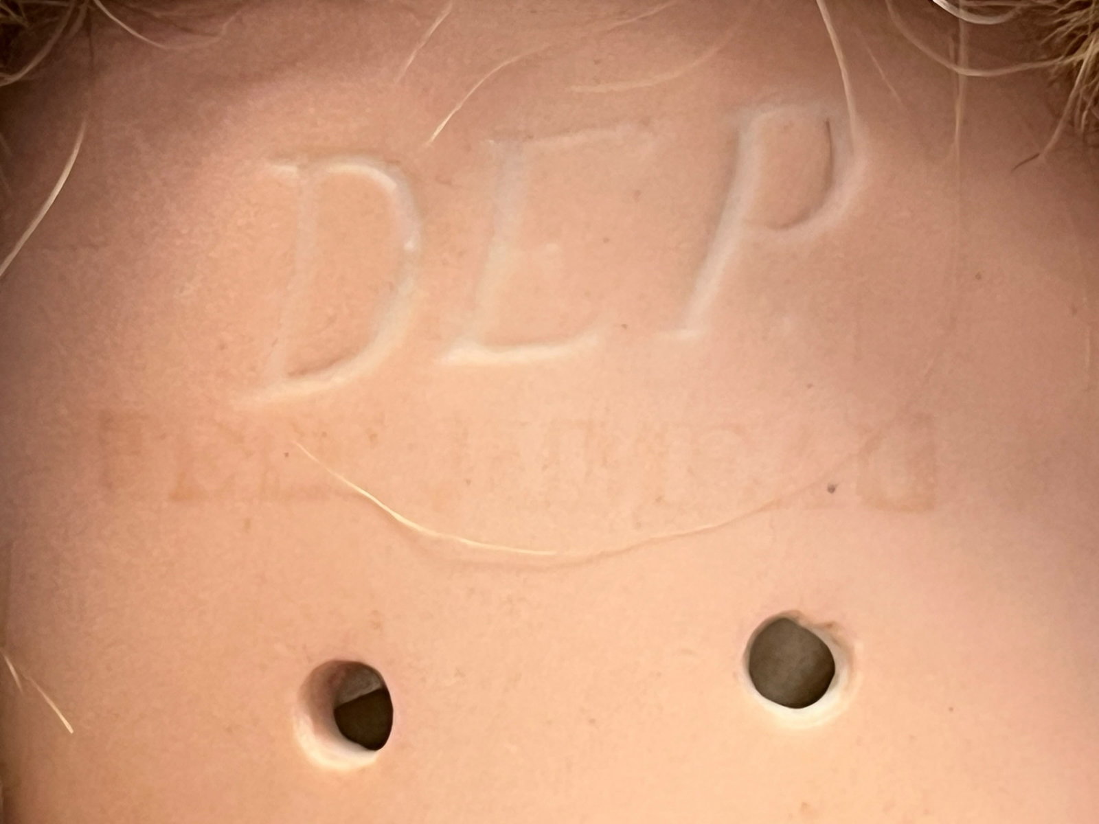 DEP Bisque/Porcelain Doll - 4