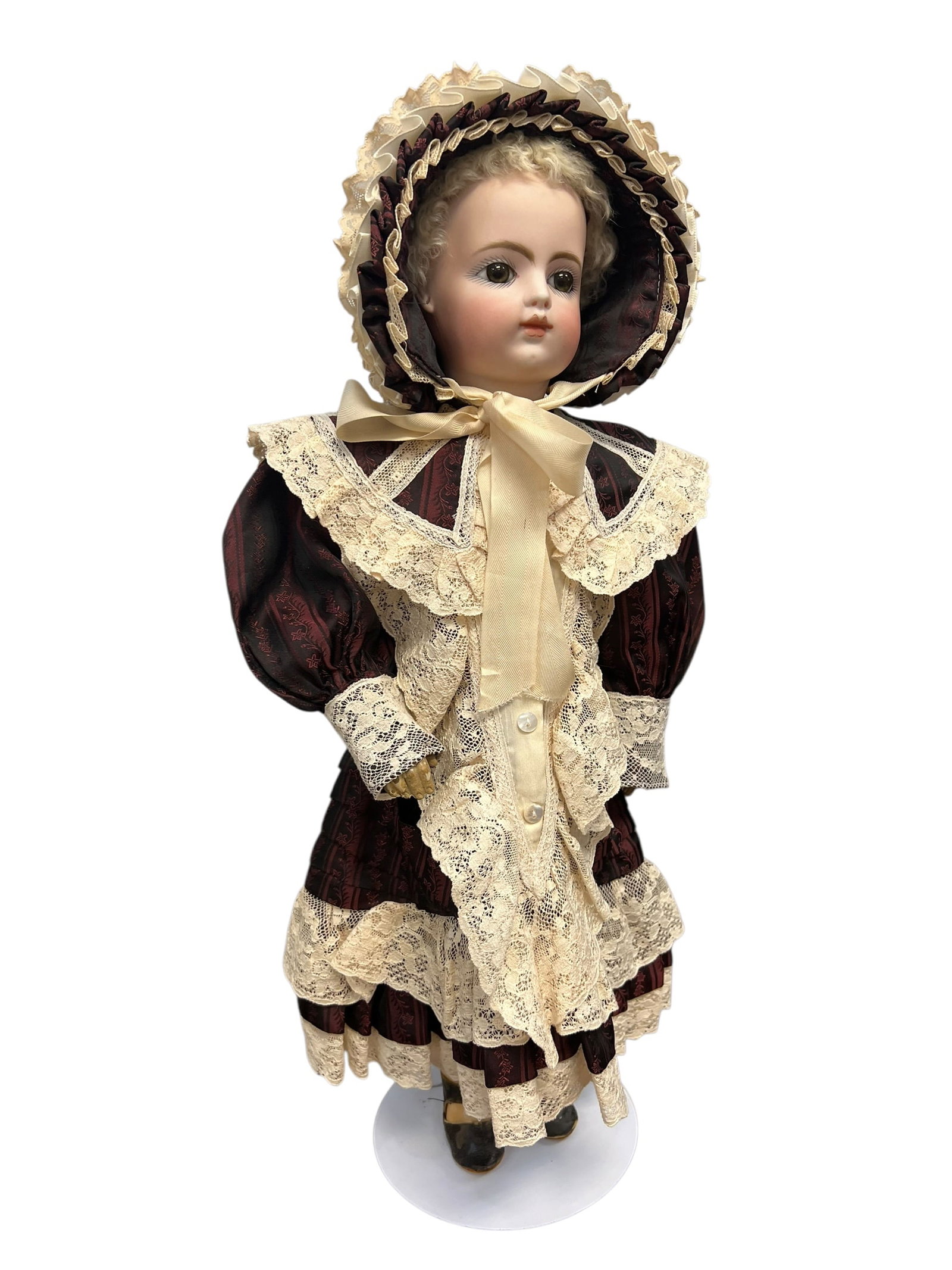 F. 7. G. Bisque Head Doll - 2