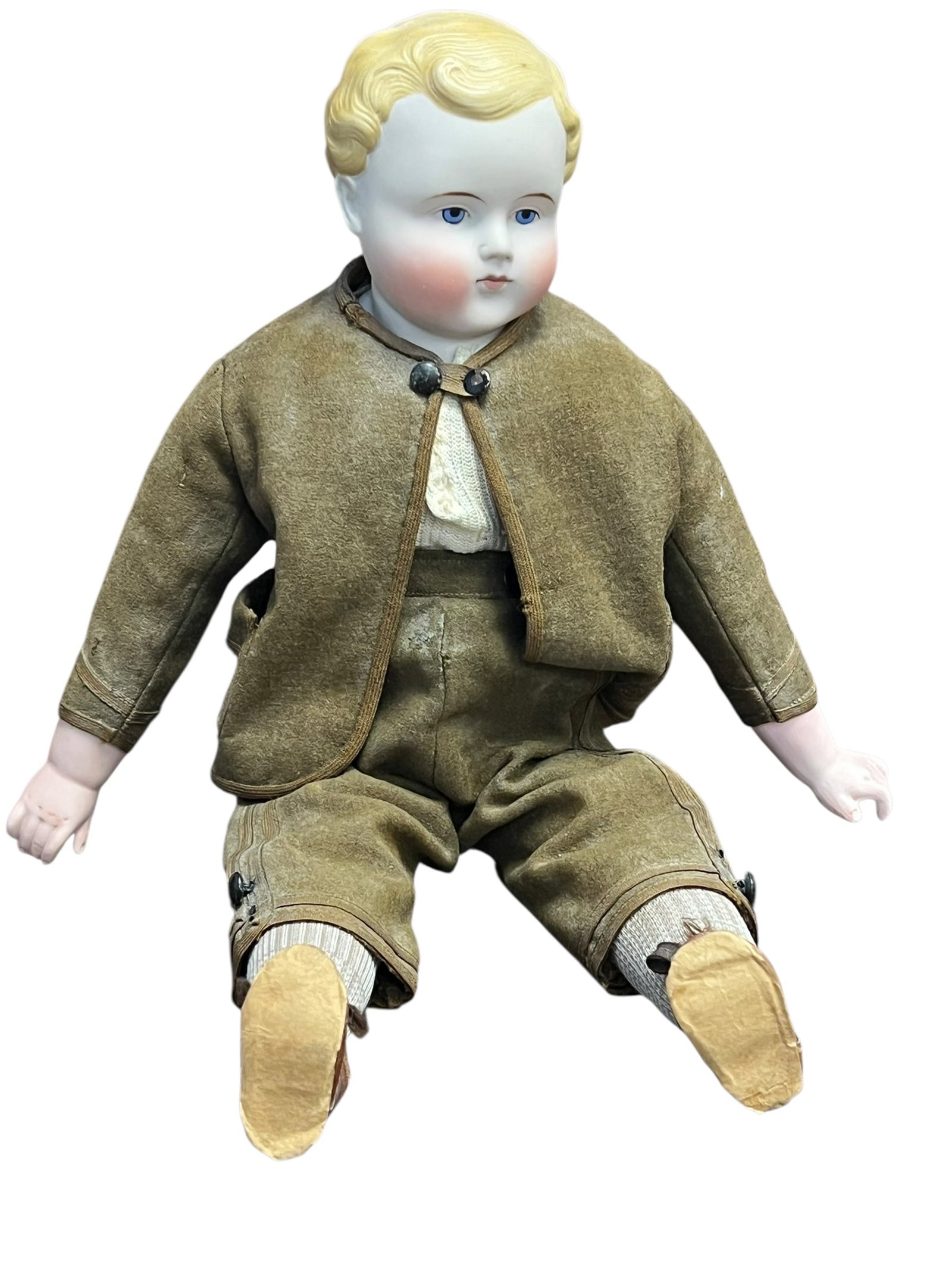 Vintage Bisque Head Doll (1 of 3)