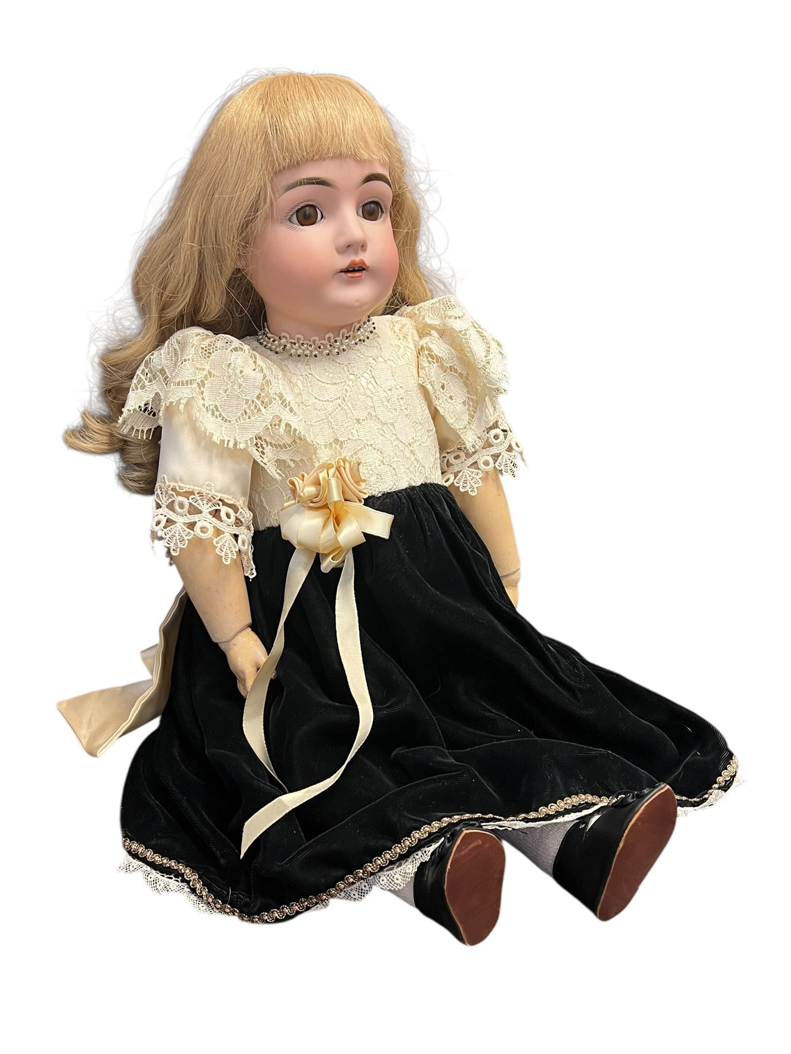 Germany Bisque Head Doll - 2