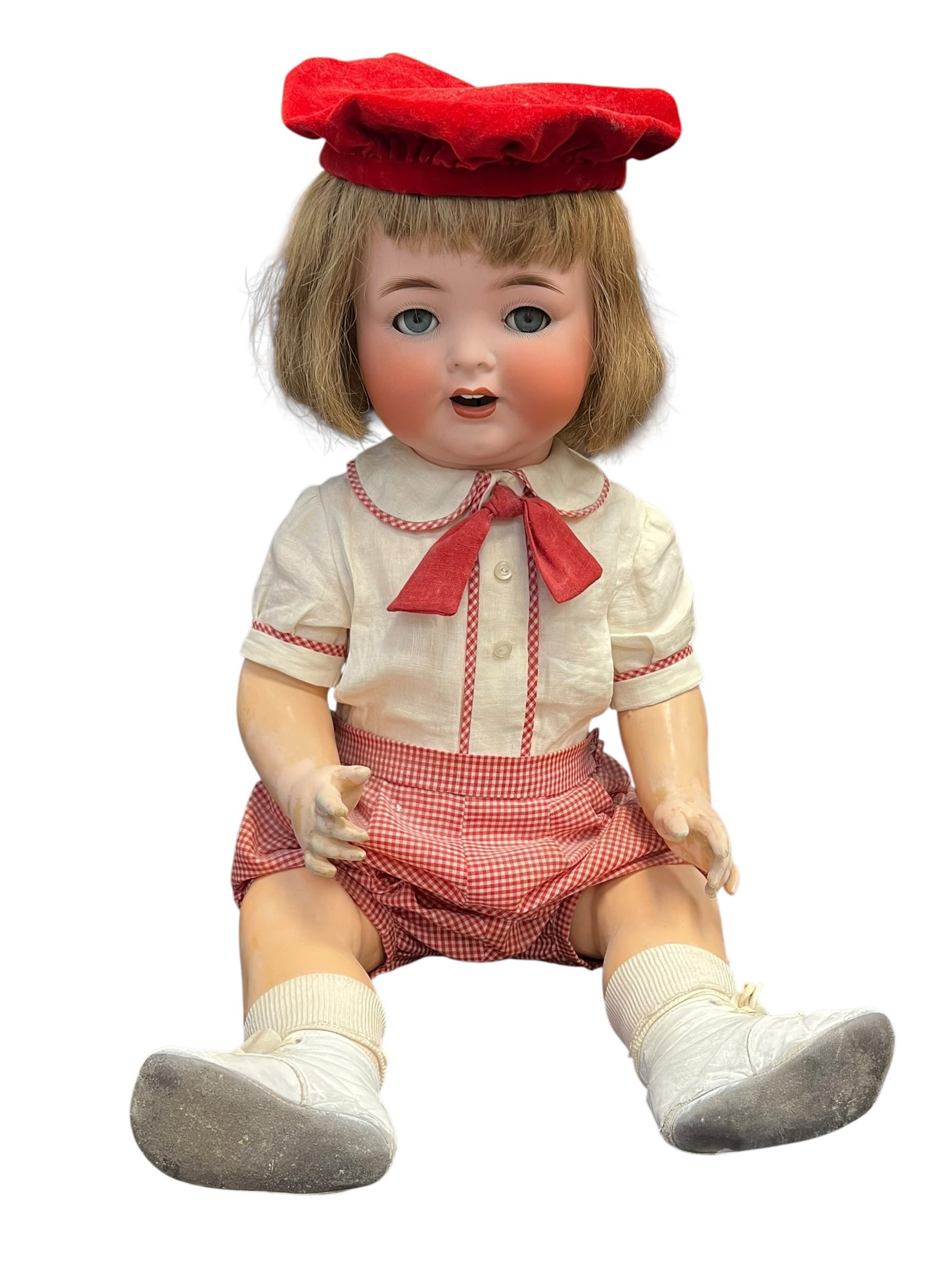 Antique Bisque Head Toddler Doll (1 of 5)