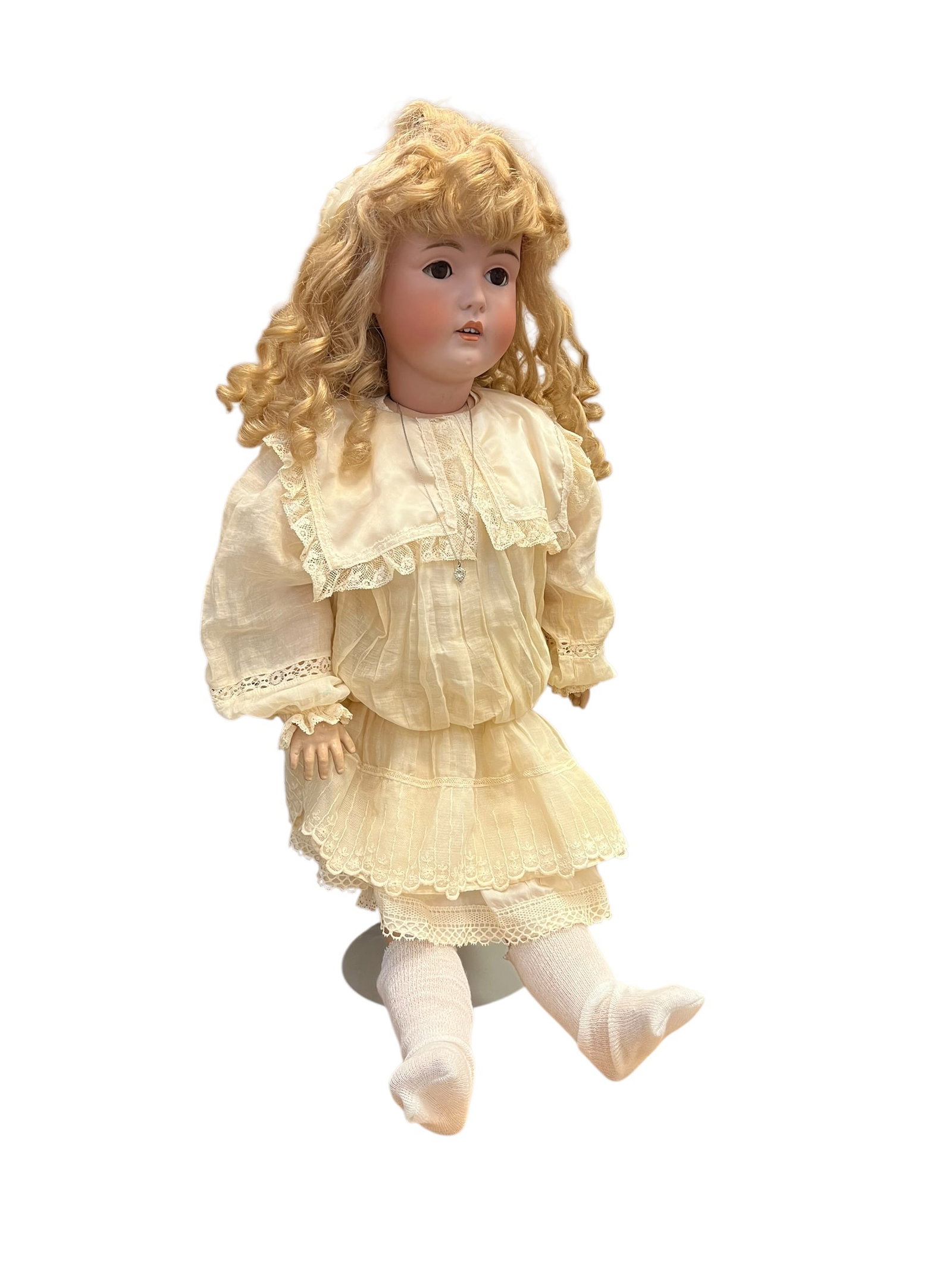 Germany Bisque Head Doll - 2