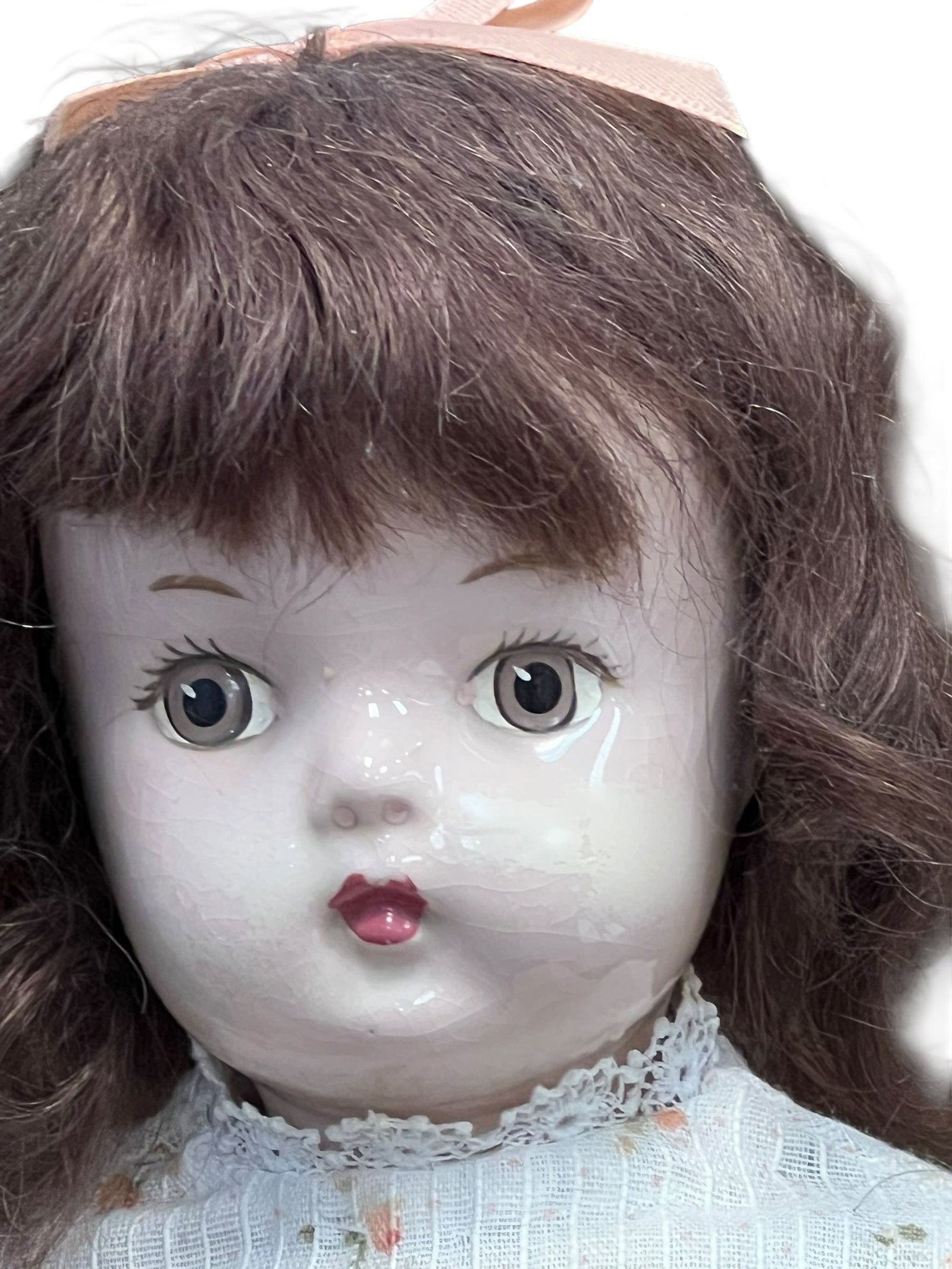 Porcelain Head Doll - 2
