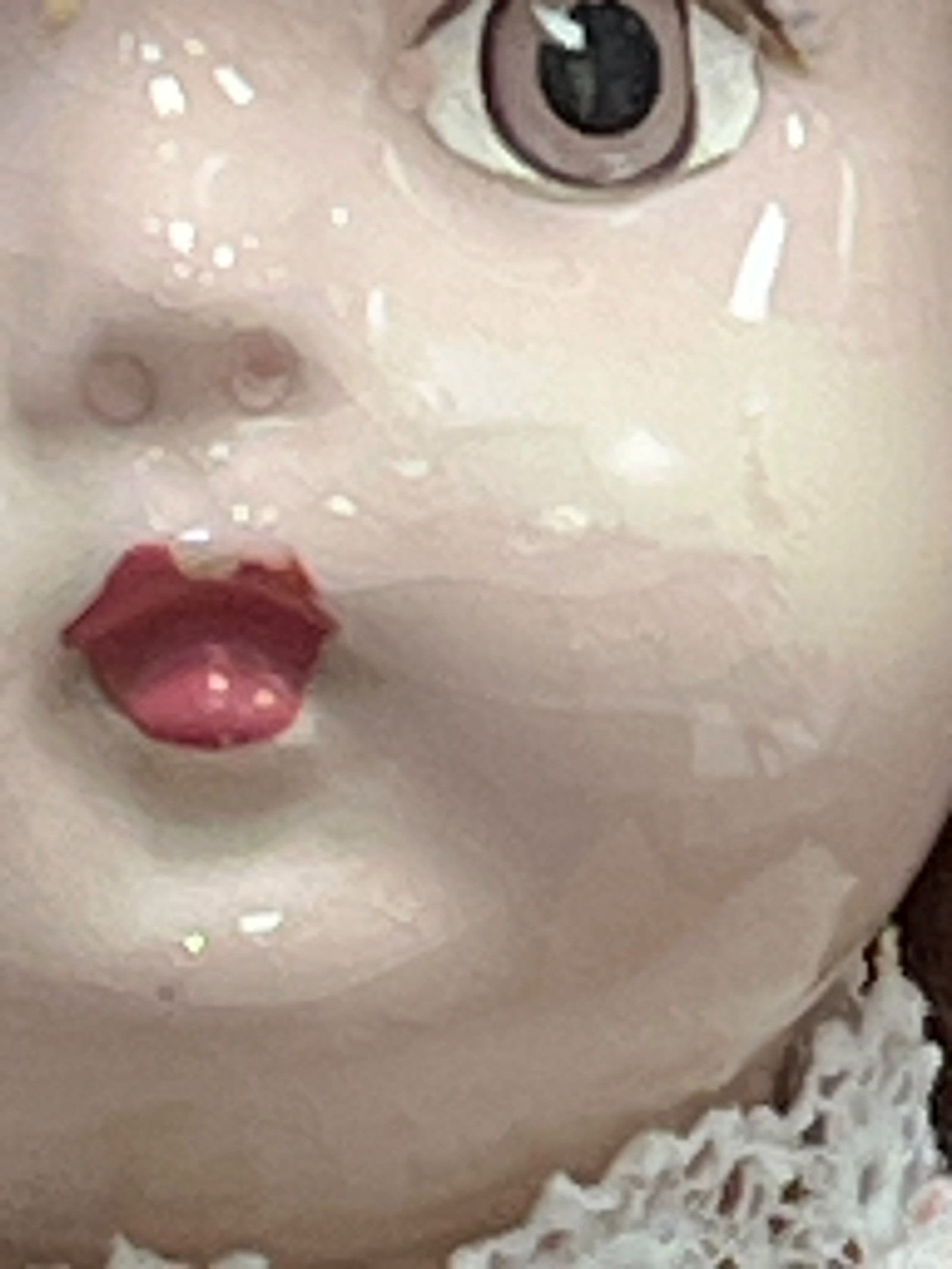 Porcelain Head Doll - 3
