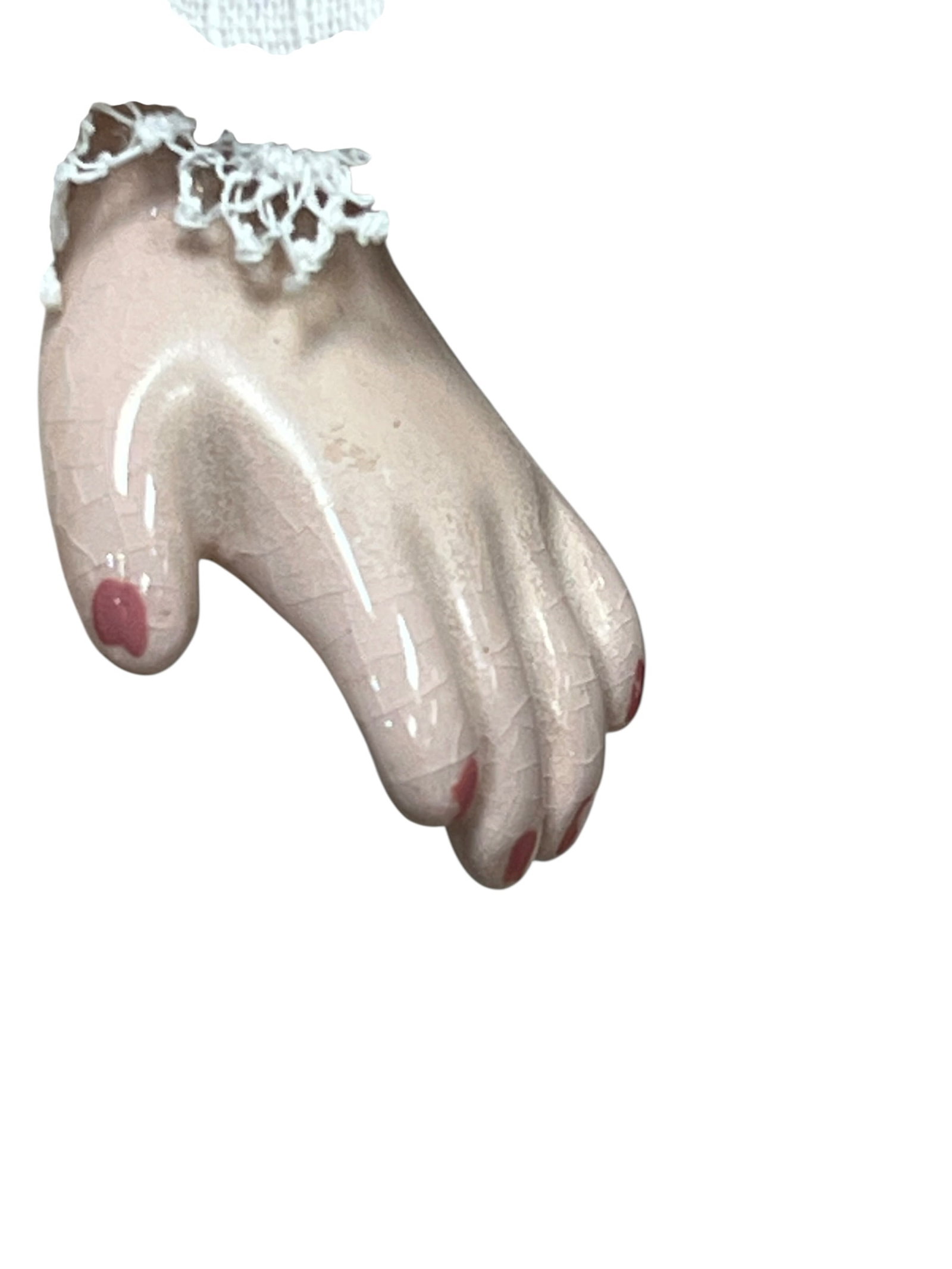 Porcelain Head Doll - 4