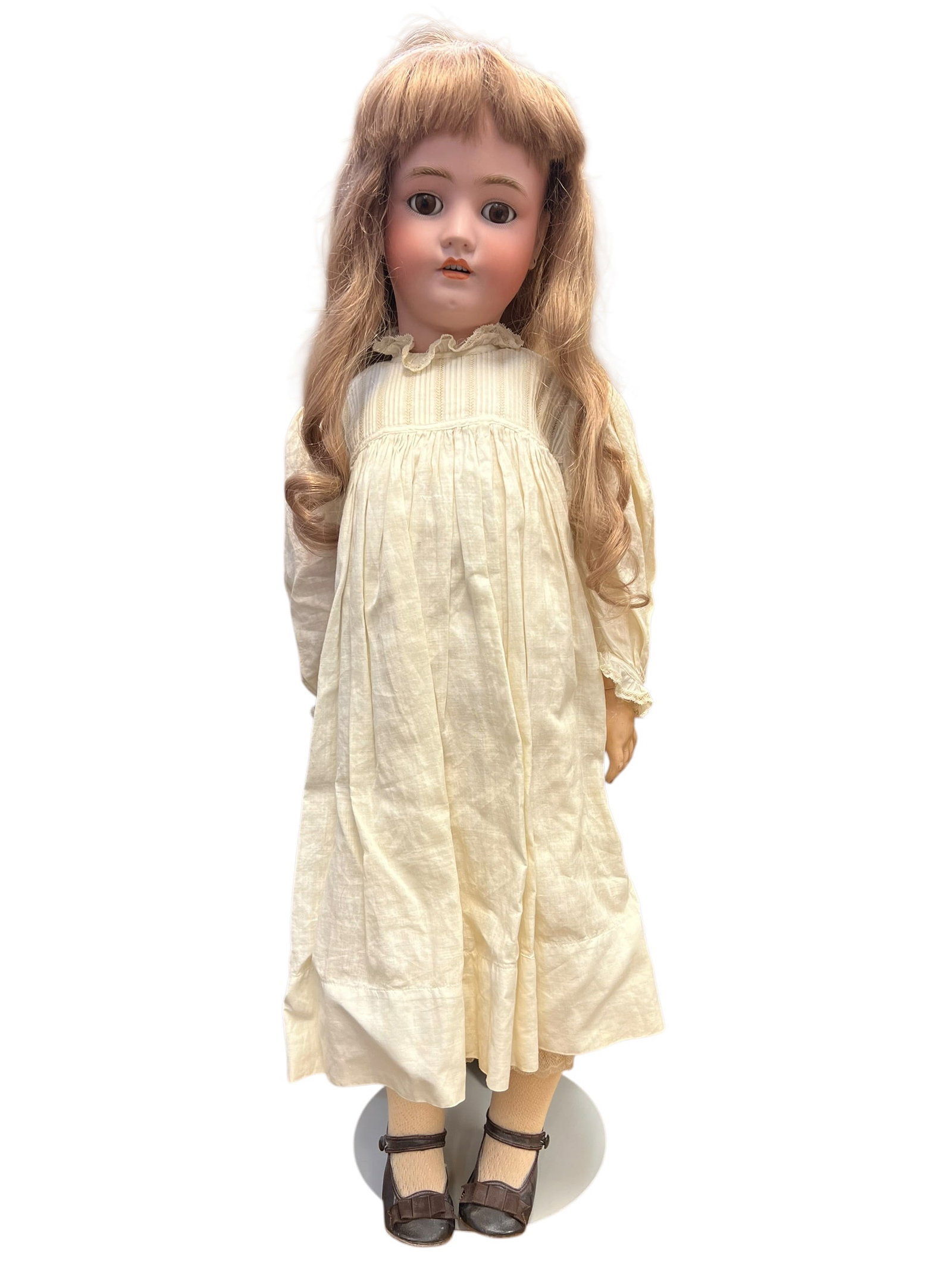 S&H Handwerck Germany Bisque Head Doll (1 of 6)