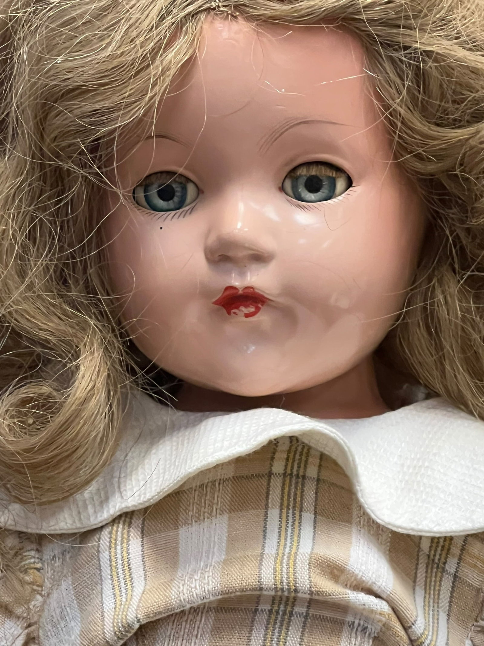 Effanbee Porcelain Head Doll - 2