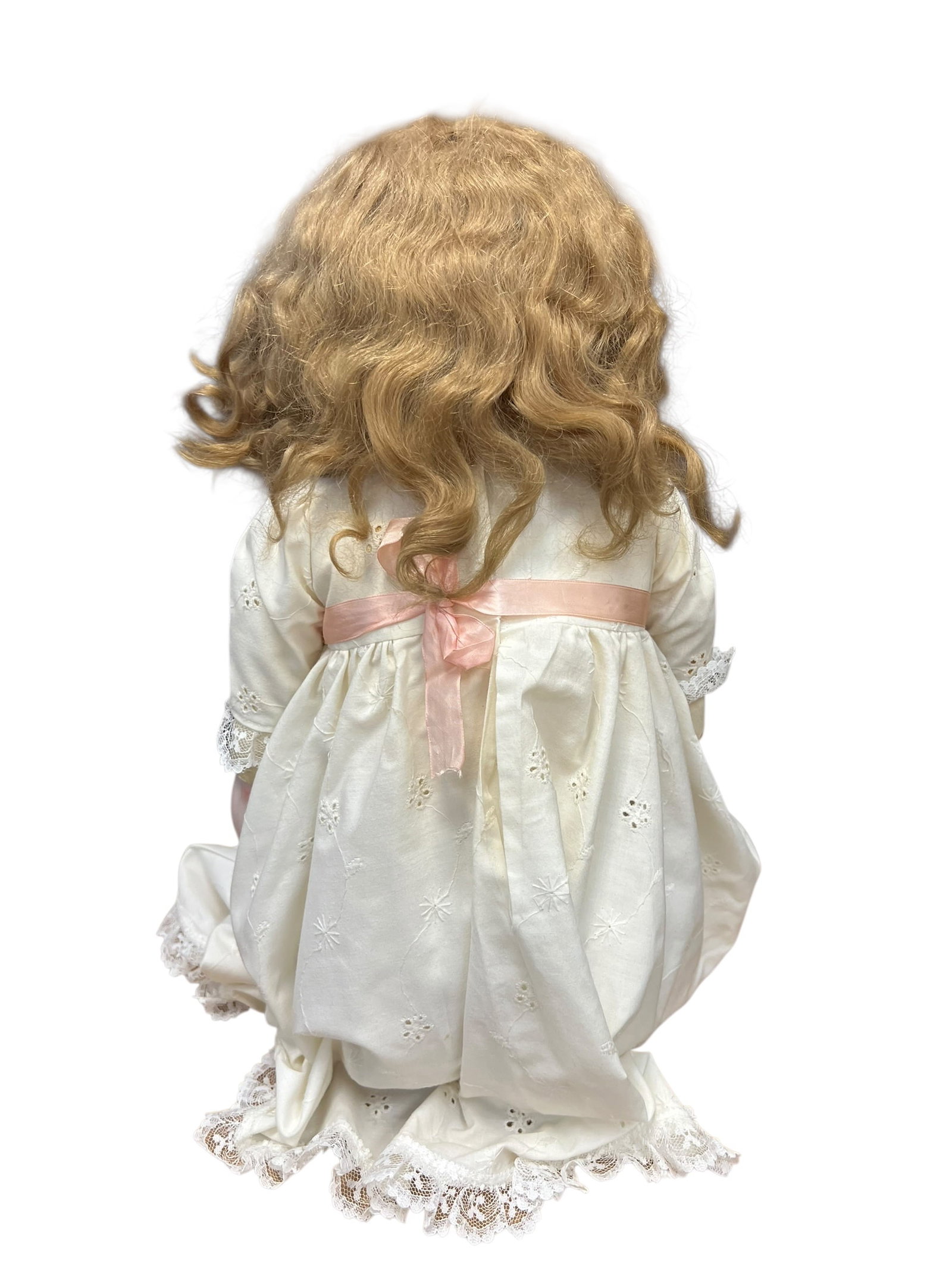 199 15 German Bisque Socket-HeadDoll - 4