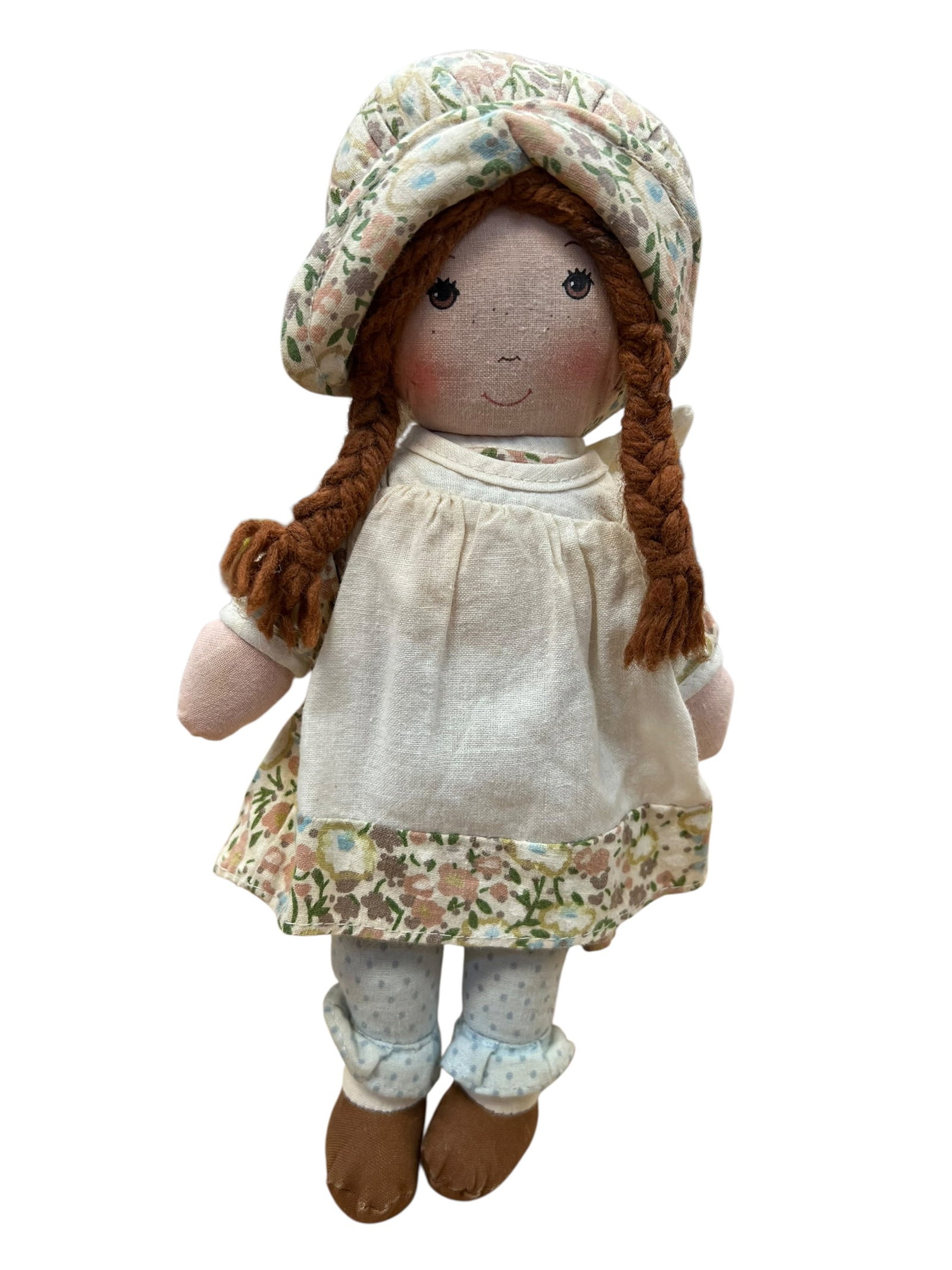 Vintage Holly Hobbie’s Friend Heather Cloth Doll – Knickerbocker, American Greetings (1 of 5)
