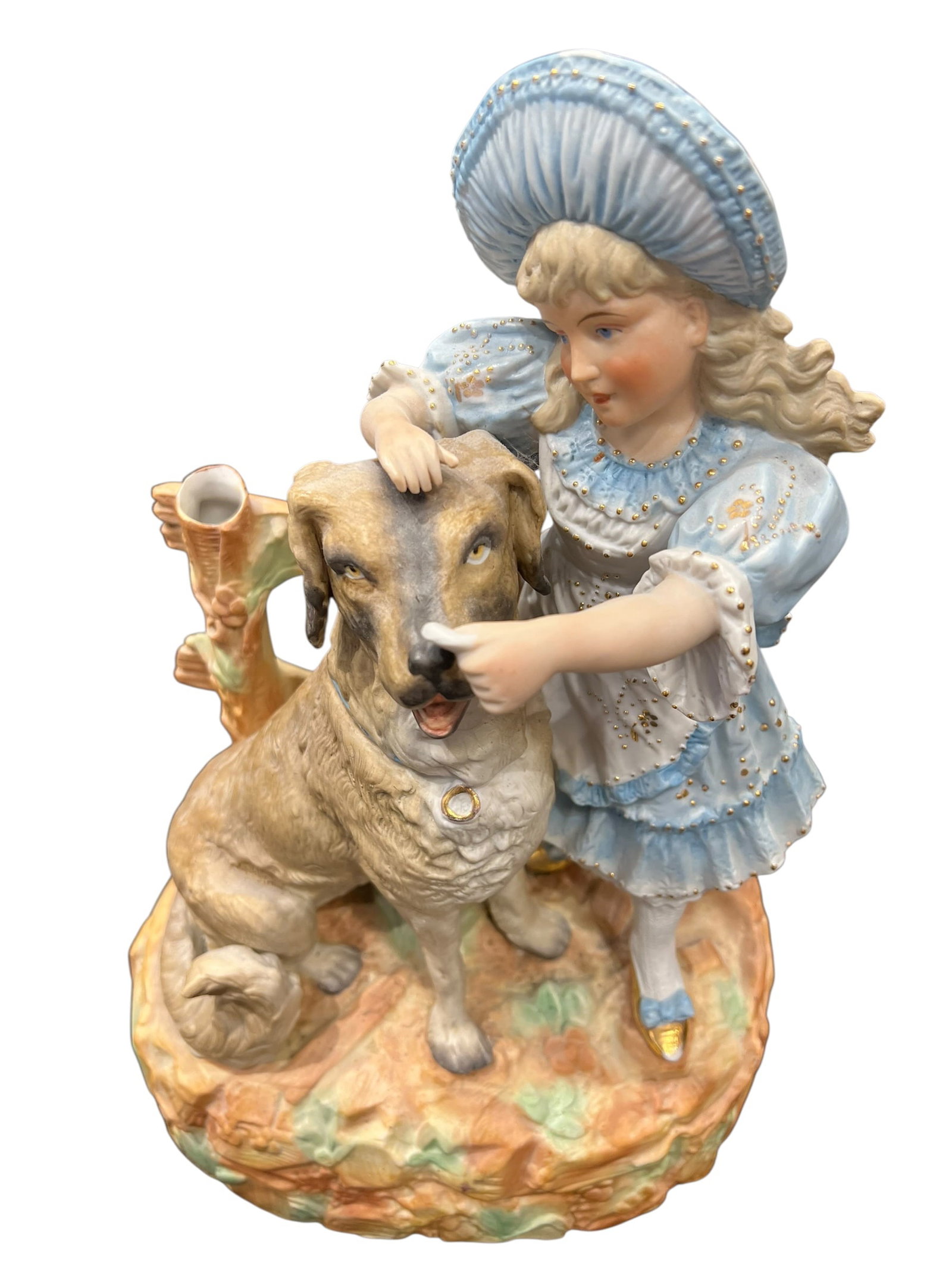 German Bisque Porcelain Statue - 2
