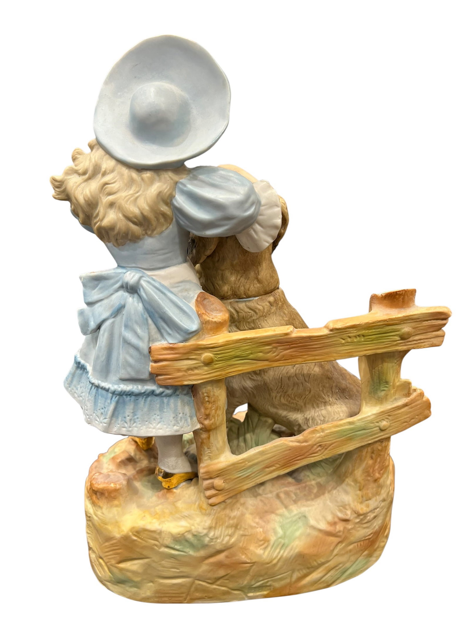 German Bisque Porcelain Statue - 4