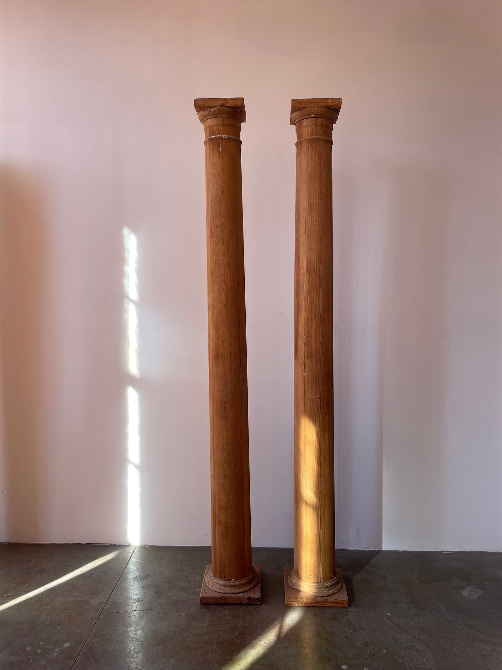 Set of Wooden Columns (1 of 10)