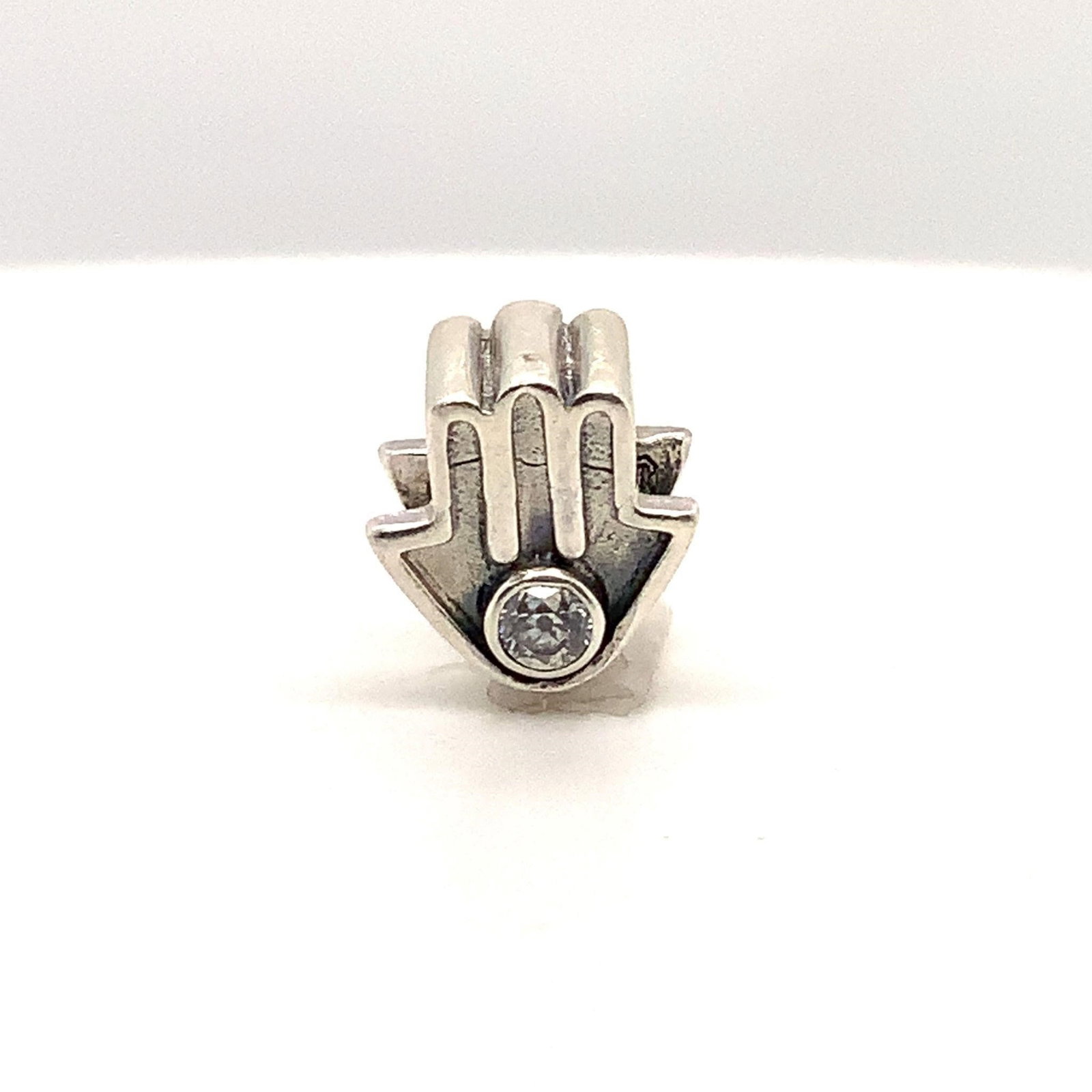 Sterling Silver Gemstone Barrel Persona Bead: Sterling Silver Gemstone Barrel Persona BeadFits Pandora bracelet