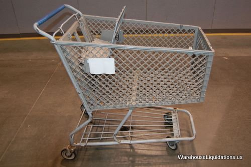 Plastic Shopping Carts: Plastic Shopping Carts Count of 57. Total weight is 3306lbs. Quantity: 57 Weight: 3306