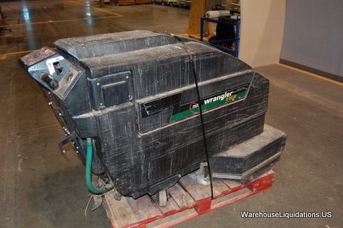 Wrangler 33F/B Floor Scrubber: Wrangler 33F/B Floor Scrubber Volt 36DC The Wrangler 33 F/B has a large 32-gallon recovery tank which means fewer refills, and its extended battery life between charges make this machine ideal for cov