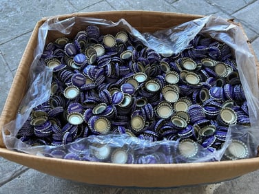 10,000 NOS Nugrape soda bottle caps