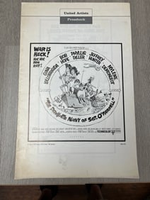 1968 united artists pressbook THE PRIVATE NAVY OF SGT. O’FARRELL