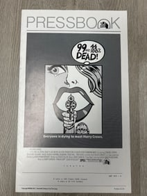 Vintage pressbook of the movie 99 and 44/100% Dead