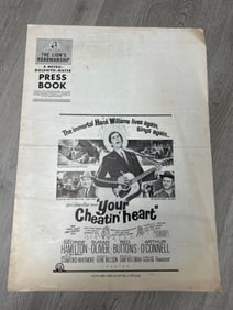 Vintage press book of the movie you’re cheating heart