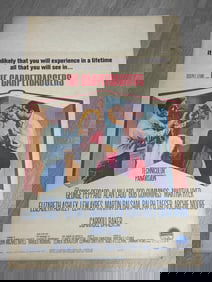 The Carpetbaggers Original Window Card