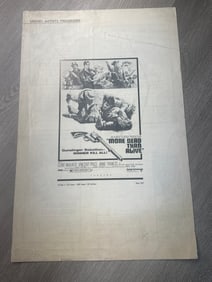 United artist press book MORE DEAD THAN ALIVE movie