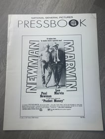 1971 movie press book of POCKET MONEY