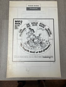 1968 united artists pressbook THE PRIVATE NAVY OF SGT. O’FARRELL