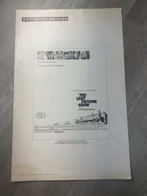 1971 movie press book THE LAST PICTURE SHOW