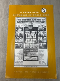 Press book for the movie RENFRO VALLEY BARN DANCE 1966
