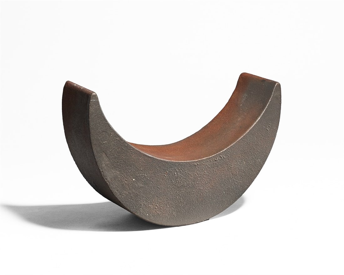 C.O. Paeffgen. ”Eisenmond”. 1987: C.O. Paeffgen (1933 – Cologne – 2019). ”Eisenmond”. 1987 Iron. 20,5 × 31 × 9,5 cm (8 ⅛ × 12 ¼ ×