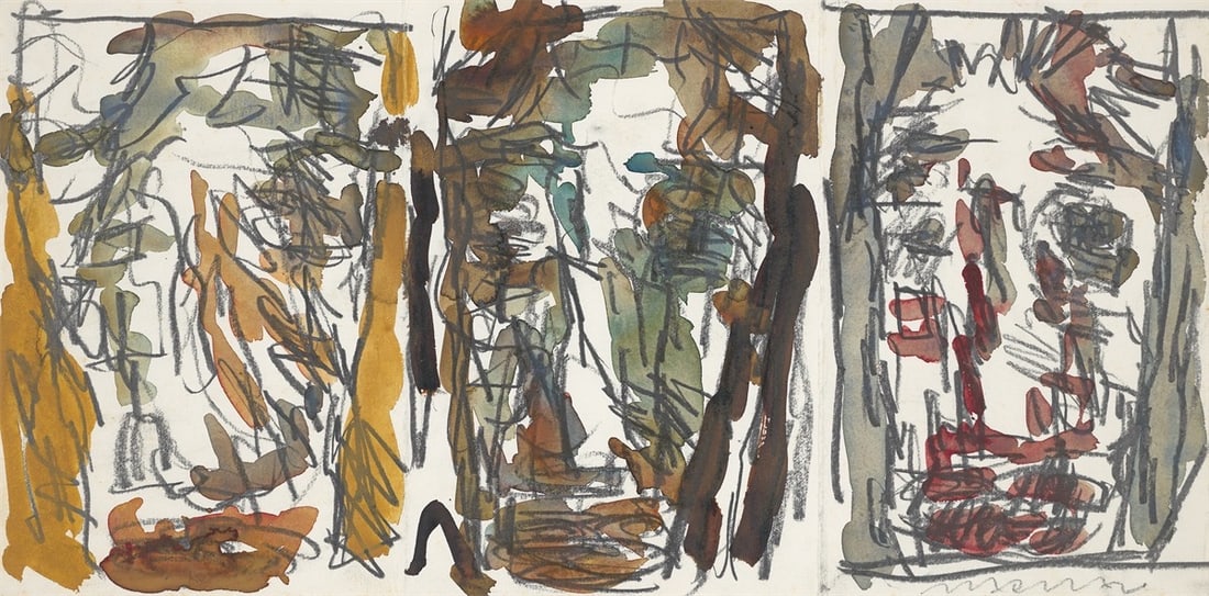 Marwan. Three heads. 1990 (1 of 4)